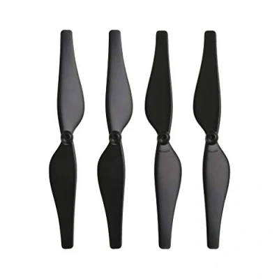 Image of Drfeify 4 Pairs 2 Propeller Blades Quadcopter Carbon Fiber Blade Suitable for Tello Drone Accessory (Black)