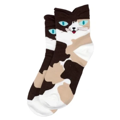 Image of JOE COOL Socks Cats Eye Made With Cotton &amp; Spandex