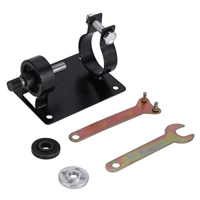 Image of Electric Drill Cutting Seat Stand Holder Set Polishing Grinding Machine Bracket for Stable Grinding(10MM)