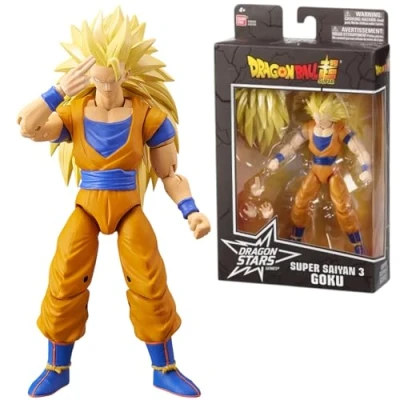 Image of BANDAI Dragon Stars Figures Super Saiyan 3 Goku 17cm Articulated Ball Figure Anime SS3 Toy Gifts And Merch