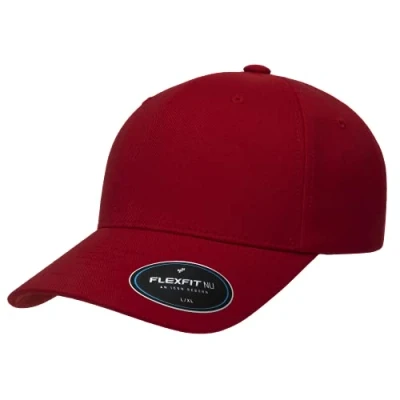 Image of Flexfit Unisex&#039;s Nu Cap Hat, Red, X Large