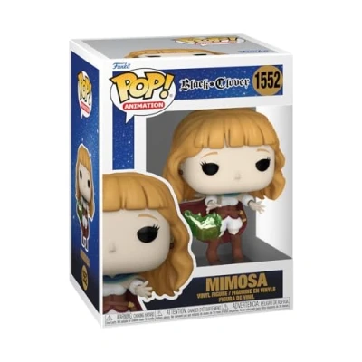 Image of Funko POP! Animation: Black Clover Mimosa Vermillion Collectable Vinyl Figure Gift Idea Official Merchandise Toys for Kids &amp; Adults Anime Fans Model Collectors and Display