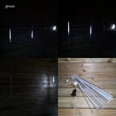 Image of Premier LED Shower Lights Bright Imitation Snowing Effect (15 x 50cm)