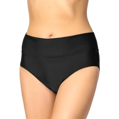 Image of Merry Style Women&#039;s Bikini Bottom MSVR5 (Black (9240), 16)