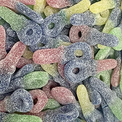 Image of Tongue Painting Fizzy Dummies 700g Re Sealable Pouch by The Gourmet Sweet Company