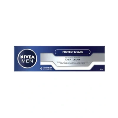 Image of Nivea Men Protect &amp; Care Protection Shaving Cream 100 ml