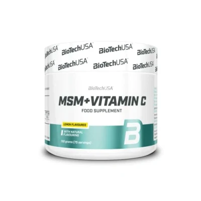 Image of Biotech USA MSM + Vitamin C 150G