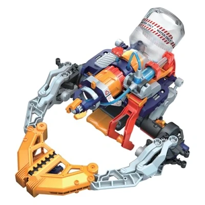 Image of CONSTRUCT &amp; CREATE Mega Cyborg 5 Water Blaster STEM Build Your Own Project Kit