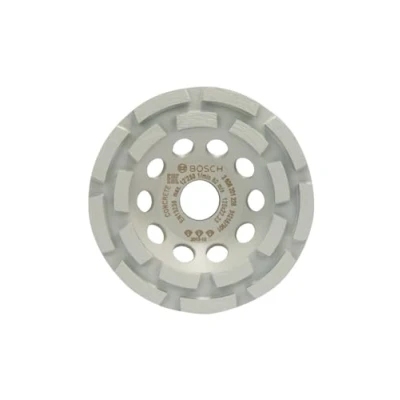 Image of Bosch 2608201228 Diamond Grinding Head Best for Concrete 125 X 22.23 4.5 Mm