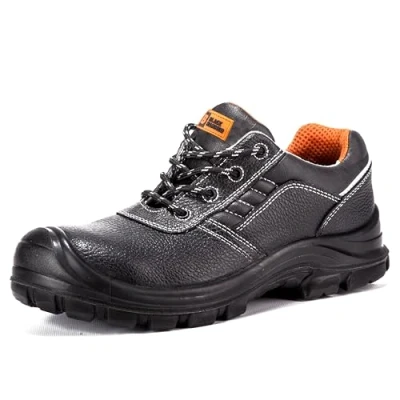 Image of Black Hammer Mens Leather Safety Trainer Work Shoes Non Metal Lightweight Composite Toe Cap Kevlar Midsole Ankle Hiker S3 SRC 2252 (10 UK)