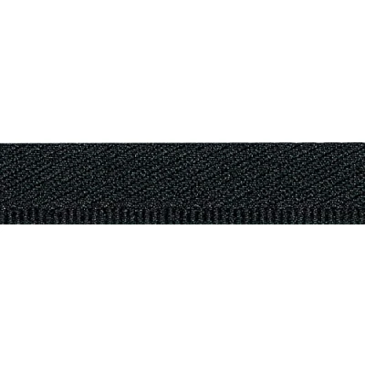 Image of Berisfords Kick Tape Black 13mm Wide Per Metre