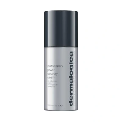 Image of Dermalogica Multivitamin Power Recovery Cream 50ml Vitamin Rich Moisturise, Hydrates, Firms &amp; Brightens with Vitamins A, C, E, B5 Niacinamide Anti Ageing for Dry, Dull, Mature Skin