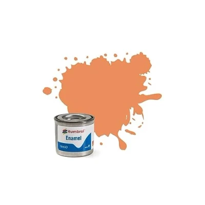 Image of Humbrol Model Paint AA0669 No 61 Flesh Matt Tinlet 1 (14ml), Enamel Paints for Models, Plastic, Metal, Wood, Glass, Ceramics and More, Touch Up Hobby Tin Craft Kits