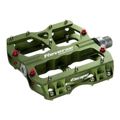 Image of Reverse Escape Pedals green 2021 Dirt Bike