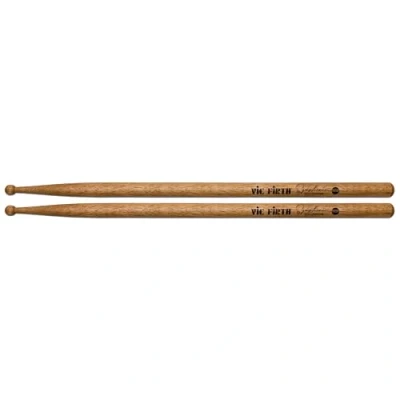 Image of Vic FIrth Symphonic Collection Snare Drumsticks Persimmon General Wood Tip