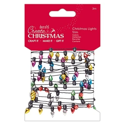 Image of Create Christmas Lights Trim, Multi Colour, 3 m One Size