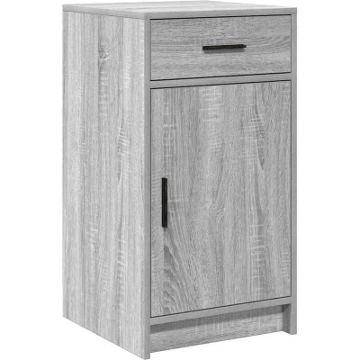 Image of vidaXL Sideboard Grey Sonoma 40x41x75 cm Engineered Wood