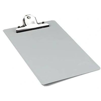 Image of Avery 3445N Steel Clipboard, 231 x 390 366 mm Grey