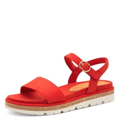 Image of MARCO TOZZI Women&#039;s 2 28404 44 Sandals, Fire, 6 UK