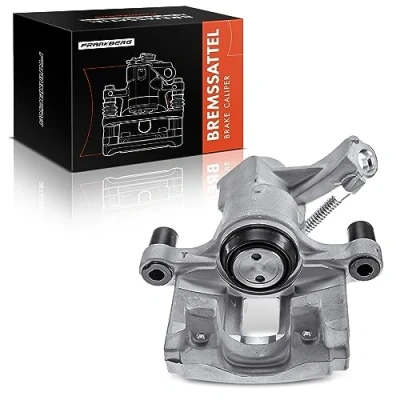Image of Frankberg Brake Caliper Rear Left Passenger Side Compatible with 9 3 YS3F All Engine 2002 2015 Vectra MK II 2008 Replace# 542093