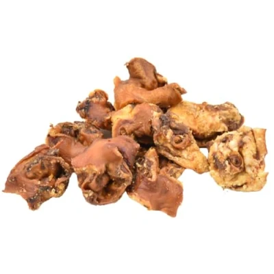 Image of Express Pet Supplies Porky Pigs Ear Bites 100% Natural Dog Treat Chews Inner Ears Perfect Snack (200g)