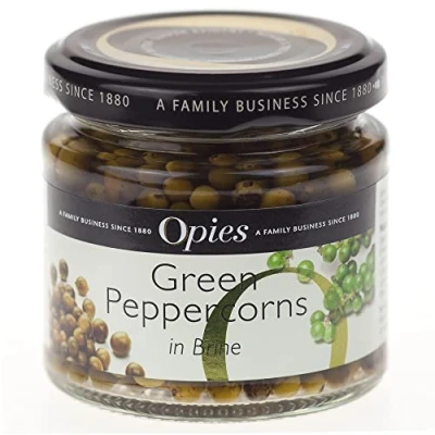 Image of Opies Green Peppercorns in Brine 6x115g
