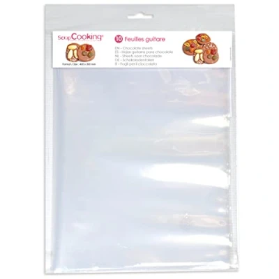 Image of ScrapCooking 9422 10 x Multicoloured Guitar Sheets 34.2 23.2 0.5 cm