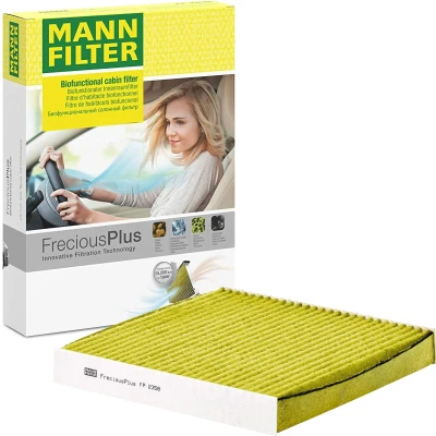 Image of 80292SDAA01, 80292SDC505HE, 80292SDCA01, 80292SEA003, 80292SFY003 Pollen FILTER MANN FP 2358 HONDA: CIVIC 9 Tourer, 8 Hatchback,