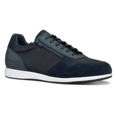 Image of Geox U ARTHIEN men&#039;s Shoes (Trainers) in Marine