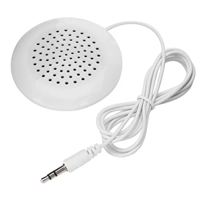 Image of ASHATA DIY Pillow Speaker 3.5mm Mini Stereo for MP3 Phone Portable CD