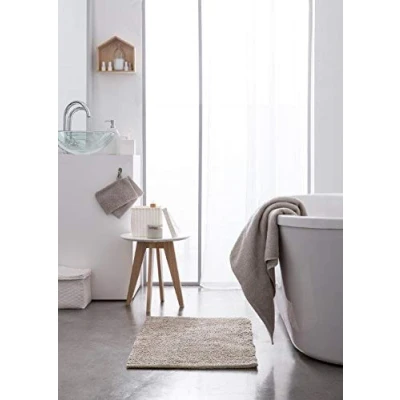 Image of TODAY Cotton Hand Towels, Light Grey, 90x50 cm