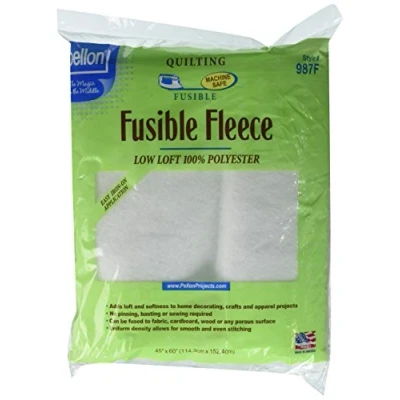 Image of Pellon Fusible Fleece, 45 x 60 inches, White, Polyester, 1