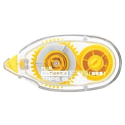 Image of PLUS Japan, Glue Roller R Repostionable, 1 Piece Pack (1x Roller)