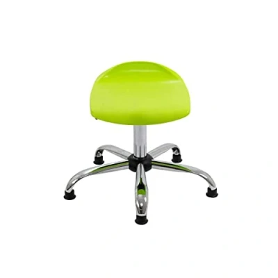Image of Tc Titan Swivel Senior Stool 465 555mm Seat Height Lime with Glides