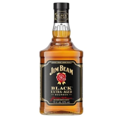 Image of Jim Beam Black Label Kentucky Straight Bourbon Whiskey, 70 cl