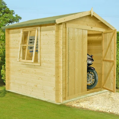 Image of Shire Bradley 2.1m x Log Cabin Shed (19mm)