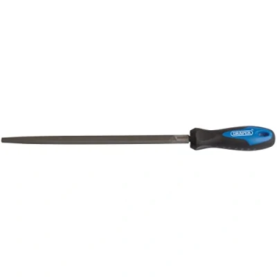 Image of Draper Soft Grip Engineer&#039;s Square File and Handle, 250mm