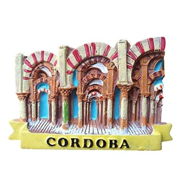Image of Cordoba Spain 3D Fridge Magnet Travel Souvenir Gift,Home &amp; Kitchen Decoration Magnetic Sticker,Cordoba Refrigerator Collection
