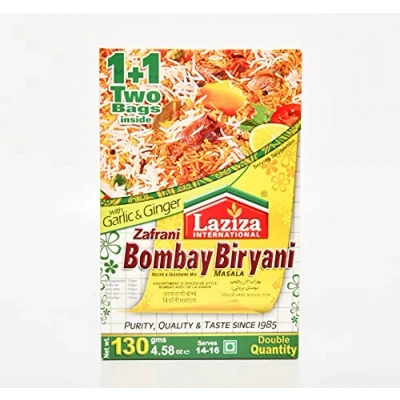 Image of Laziza Bombay Biryani Spice Mix Masala Easy Cook 100g