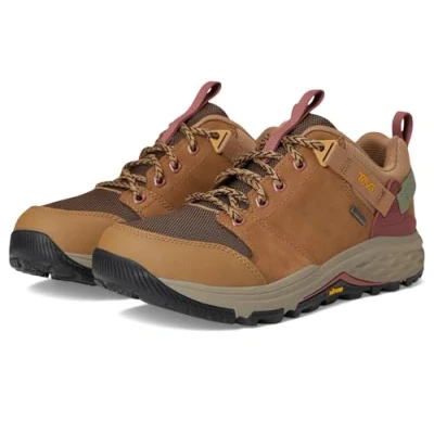 Image of Teva Women&#039;s Grandview GTX Low Hiking Shoe, Honey Brown, 4 UK