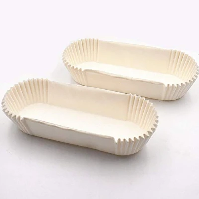 Image of 50 Pcs Baking Paper Liners, Cake Tin, Edge Straight Loaf Tin,Baking Parchment Packaging Tin Non Stick Cups