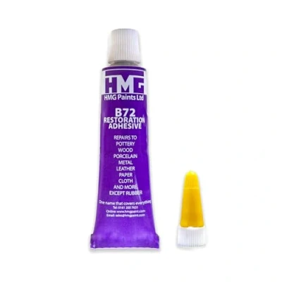 Image of HMG B72 Restoration Adhesive 14ml Ideal for Pottery, Fossils, and Delicate Artefacts Preservation