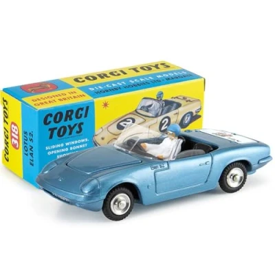 Image of Corgi Model Club 318 Lotus Elan S2 Sports Car