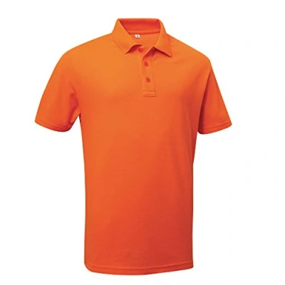 Image of PRORTX Mens Pro Pique Polo Shirt (5XL) (Orange)