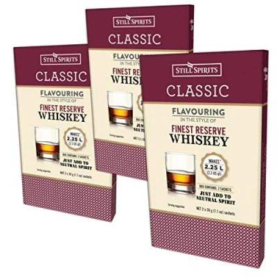 Image of 3X Still Spirits Classic Finest Reserve Scotch Whiskey Premium Essence