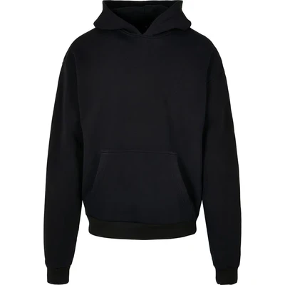Image of Build Your Brand Men&#039;s Kapuzenpullover Ultra Heavy Cotton Box Hoody Hooded Sweatshirt, Black, XXL