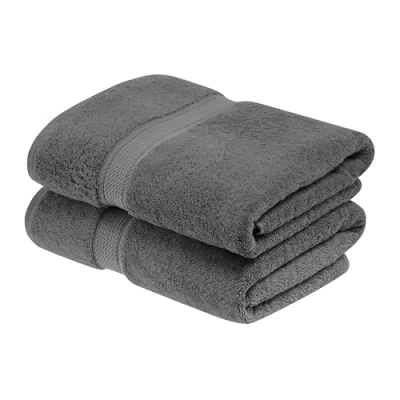 Image of Home City, 100% Cotton, Towel Set, Charcoal
