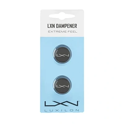 Image of Wilson Luxilon Vibration Dampener, LXN Pack of 2, for Tennis Rackets, Black, WRZ539000