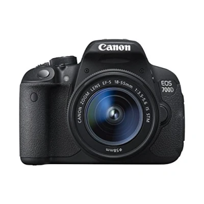 Image of Canon EOS 700D Digital SLR Camera (EF S 18 55 mm f/3.5 5.6 IS STM Lens, MP, CMOS Sensor, 3 inch LCD) (Renewed)