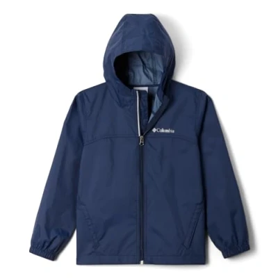Image of Columbia Youth Boys Glennaker 2 Rain Jacket, Collegiate Navy, 164